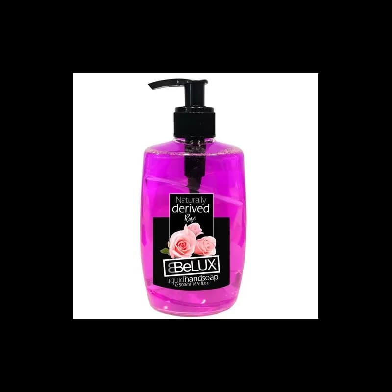 Belux sapun lichid cu pompita 500ml Rose