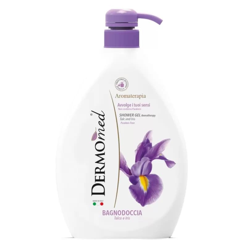 Dermomed gel de dus cu pompita 1L Talco e Iris