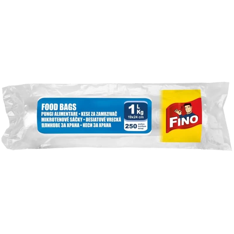Fino pungi alimentare 1l 250 buc/rola