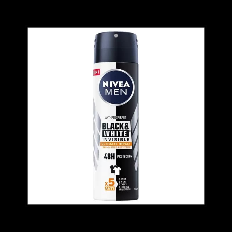 Nivea deodorant barbatesc spray 150ml B & W Ultimate Impact