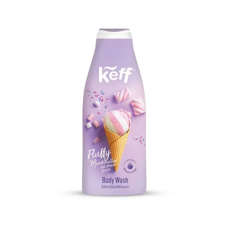 Sano Keff gel de dus 500ml, Marshmallow