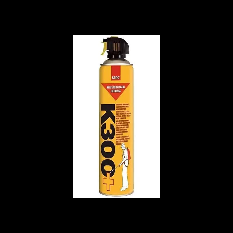 Sano K300+ aerosol insecticid 630ml, Taratoare