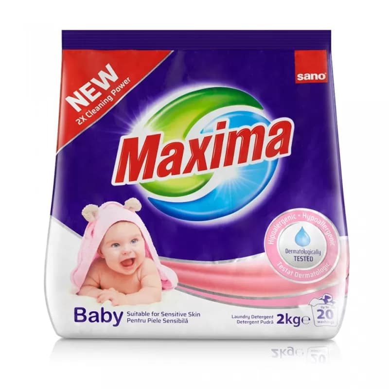 Sano Maxima detergent pudra 2kg, Baby