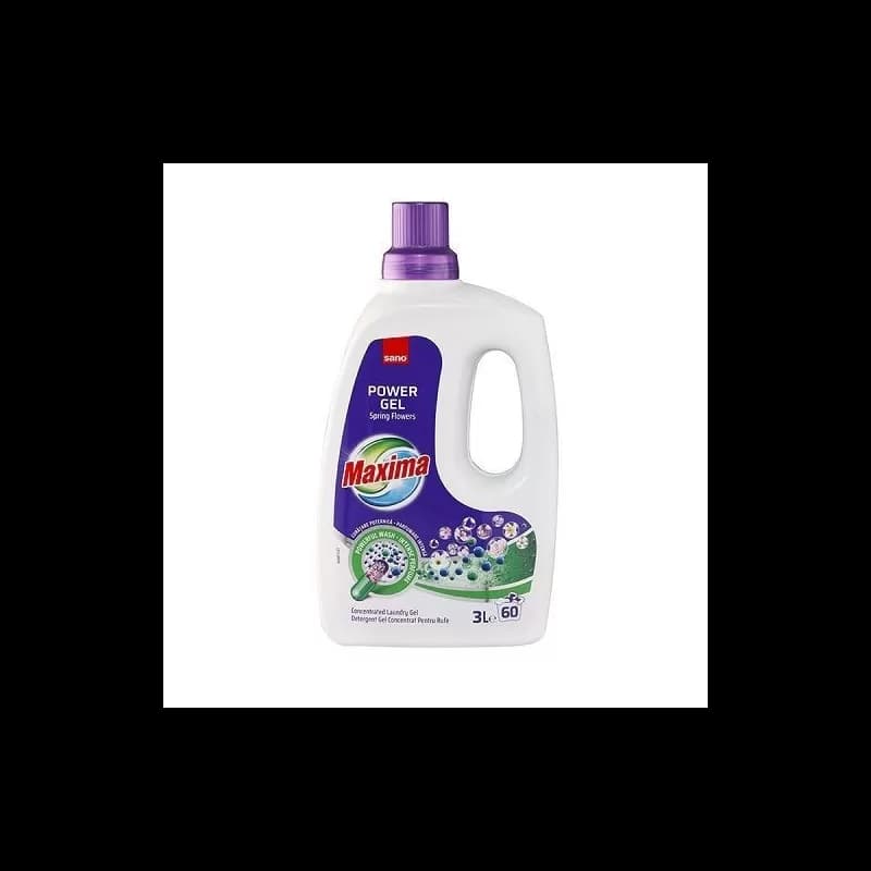 Sano Maxima Power Gel detergent de rufe lichid 3L, Spring Flowers