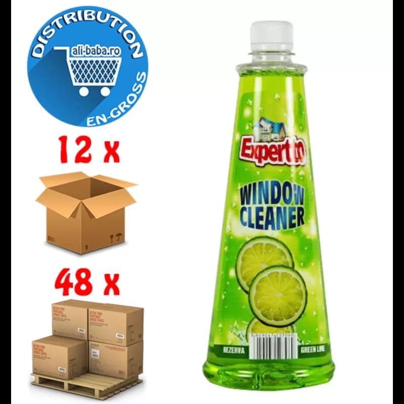 Expertto rezerva spray de geamuri Cu Spumare 750ml Lime