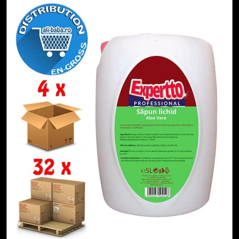 Expertto Professional Sapun Lichid 5l Aloe Vera