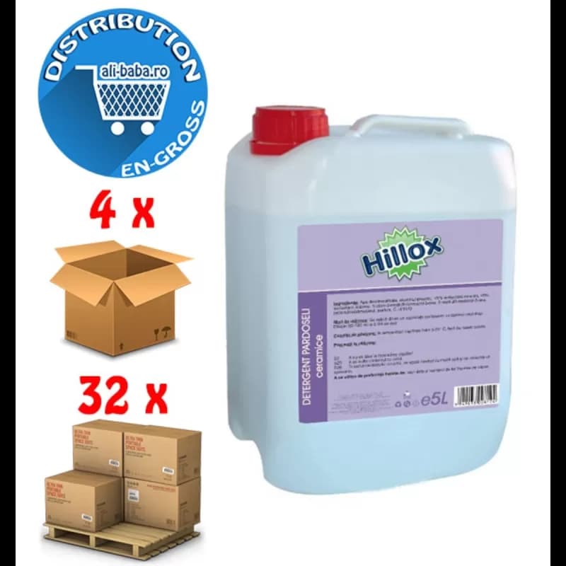 Hillox detergent pardoseli ceramice 5l