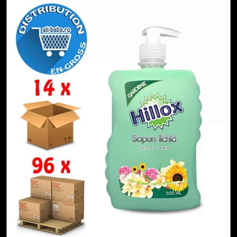 Hillox Sapun Lichid 500ml Gardenie