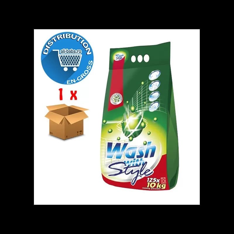 Wash & Style detergent rufe automat pudra 10kg