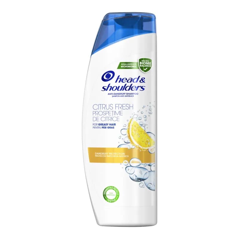 Head & Shoulders sampon 675 ml Citrus Fresh, par gras