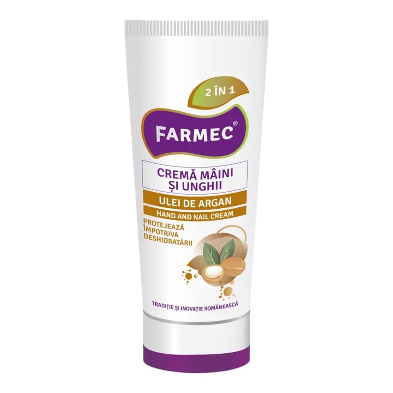 Farmec crema de maini 100 ml Maini & Unghii Ulei de Argan