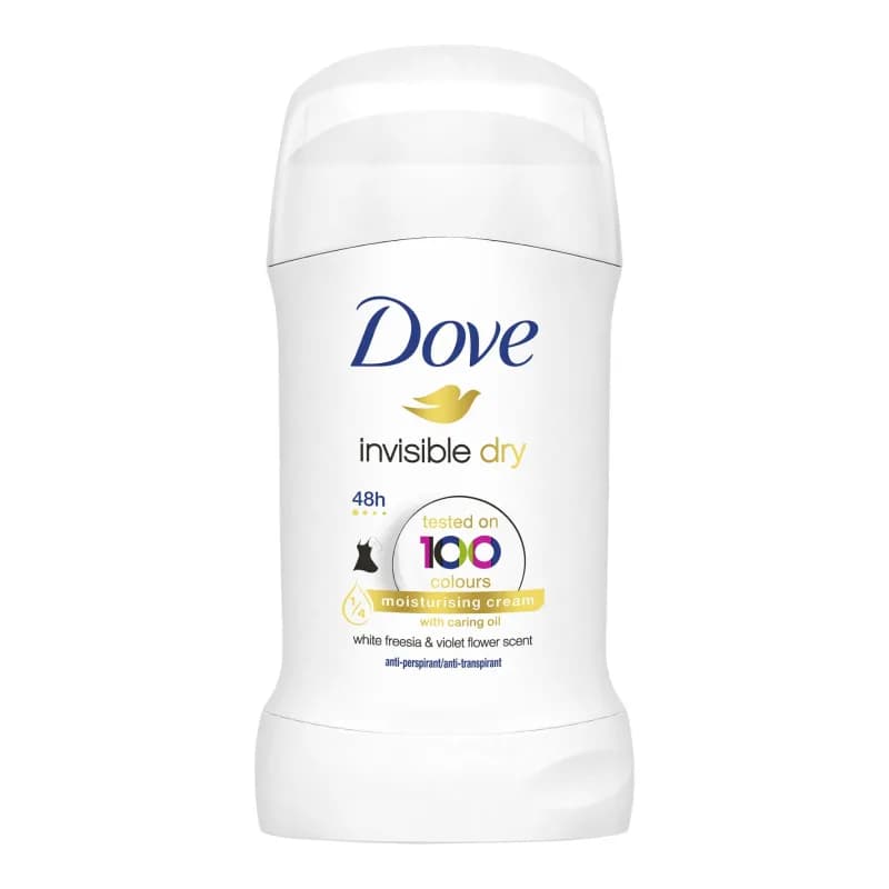 Dove deodorant stick 40 ml Invisible Dry, White Fressia & Violet Flower Scent