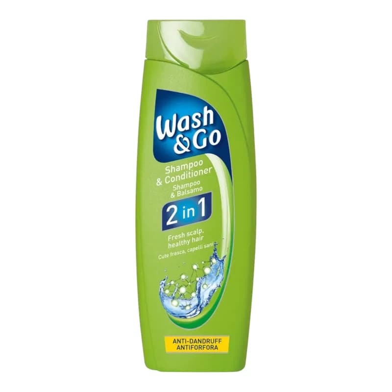 Wash & Go sampon 200 ml 2in1 Anti-Dandruff (Antimatreata)