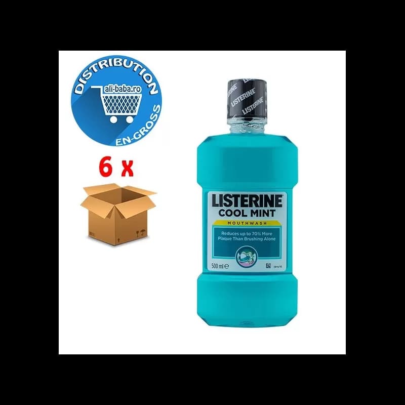 Listerine Apa De Gura 500ml Cool Mint
