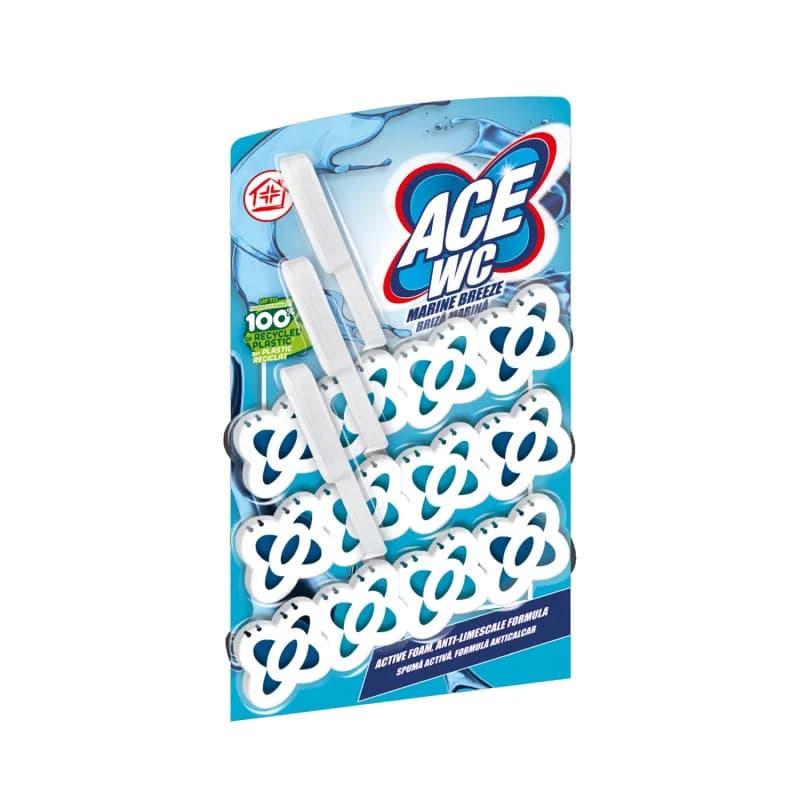 Ace WC odorizant vas toaleta 3x48g Marine Breeze