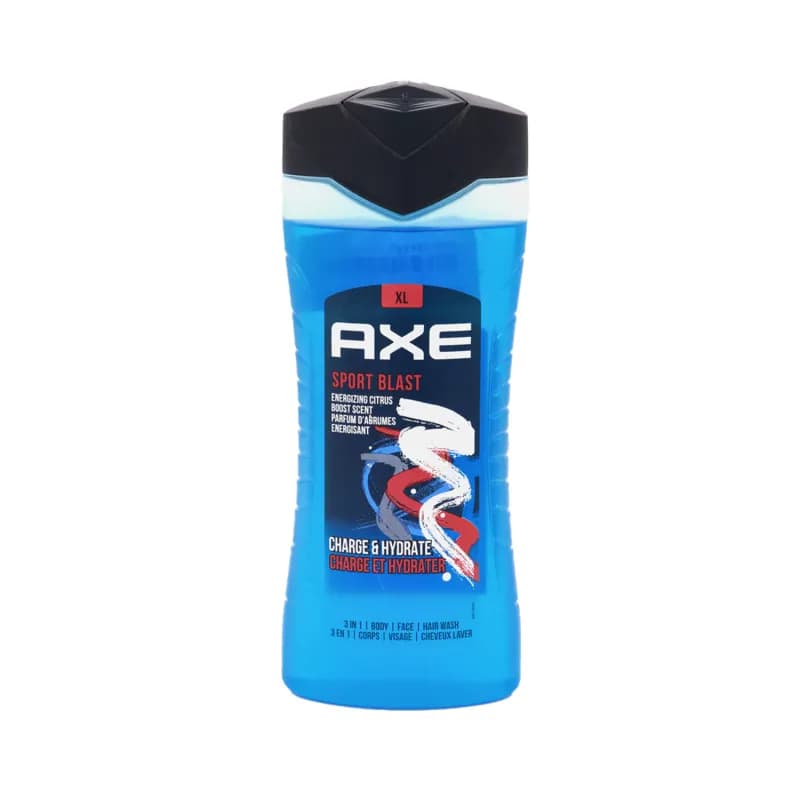 Axe gel de dus 400ml 3-in-1 Body, Hair & Face Sport Blast