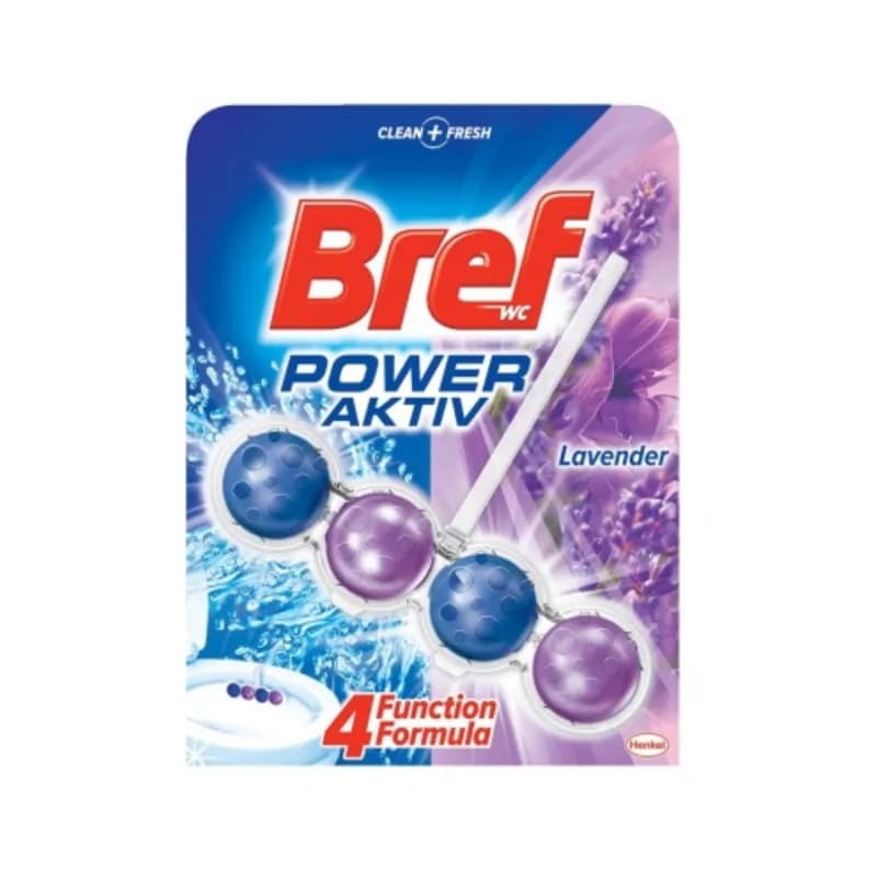 Bref odorizant toaleta Power Aktiv 50g Lavender Field