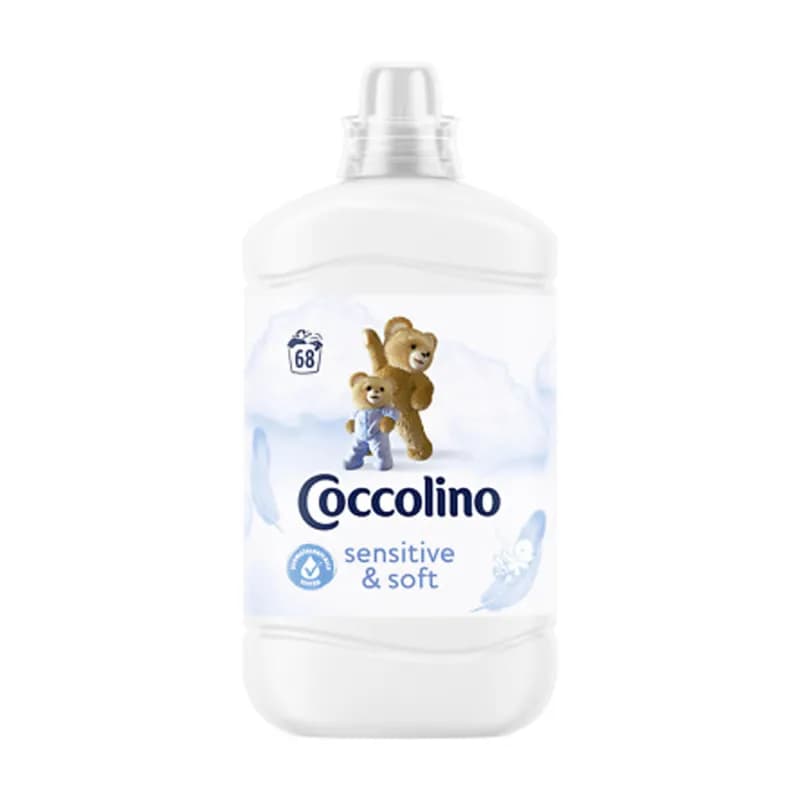 Coccolino balsam de rufe 1.7L Sensitive & Soft 68 spalari