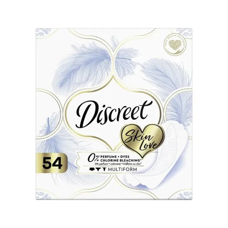 Discreet Deo absorbante zilnice 54 buc Skin Love Multiform