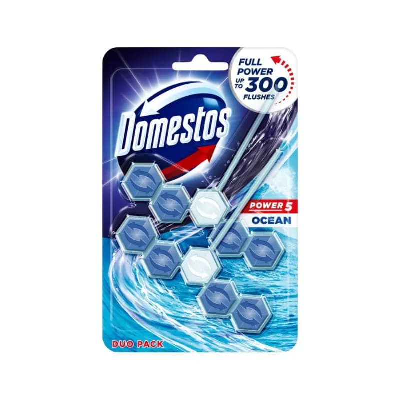 Domestos Power5 odorizant toaleta 2x55g Ocean