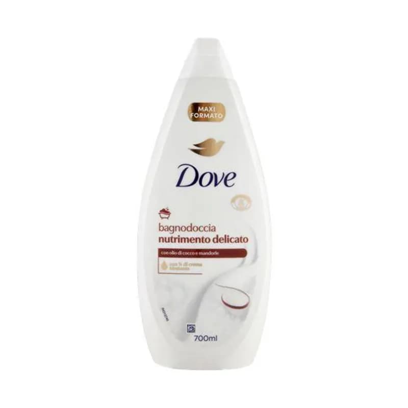 Dove spumant de baie 700ml Mandorle Nutrimiento