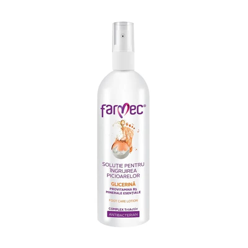 Farmec solutie spray ingrijire picioare 200ml