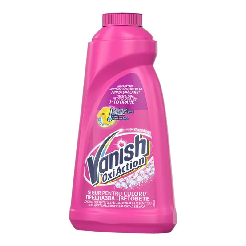 Vanish solutie pentru curtarea petelor 1L Pink
