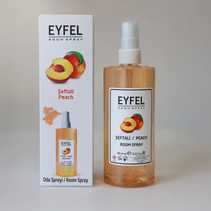 Eyfel odorizant de camera spray 400ml, Peach (Piersica)