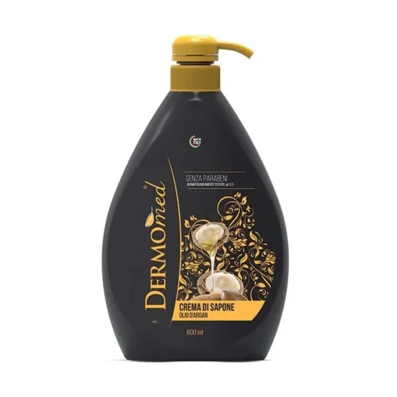 Dermomed sapun lichid pompă 600ml Argan