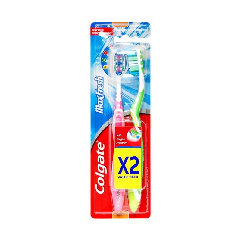 Colgate periute de dinti duopack 2 buc/set Max Fresh Soft