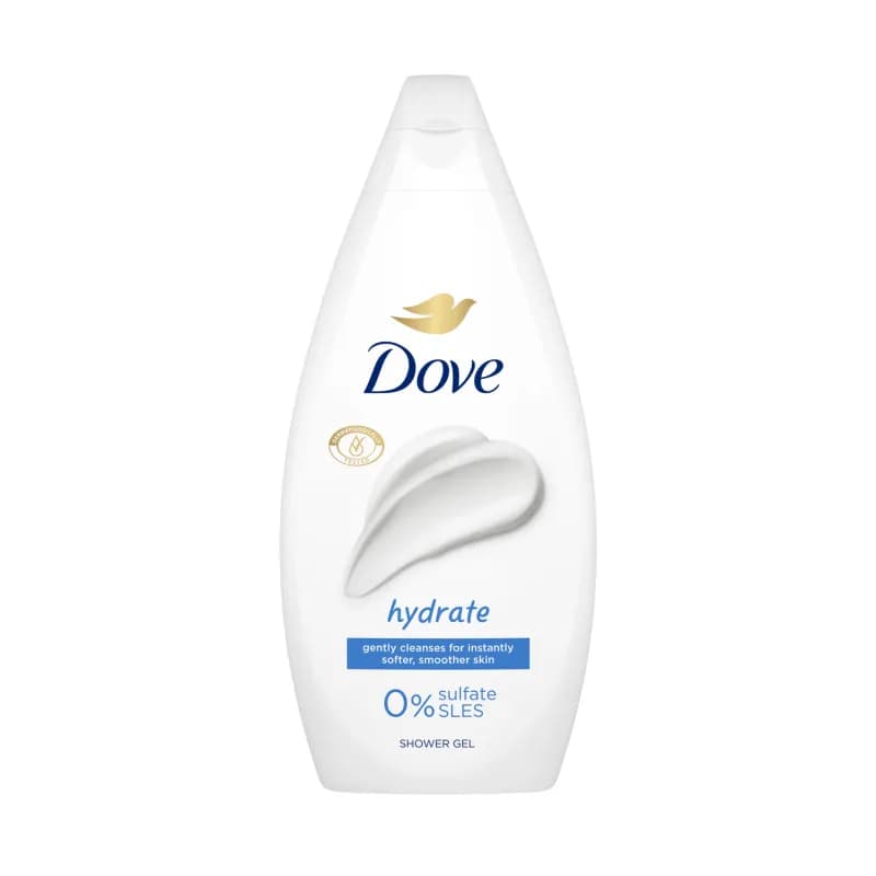 Dove gel de dus 450ml Hydrate 0%