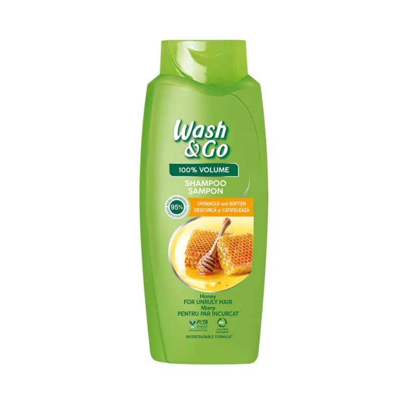 Wash & Go sampon 675ml Honey