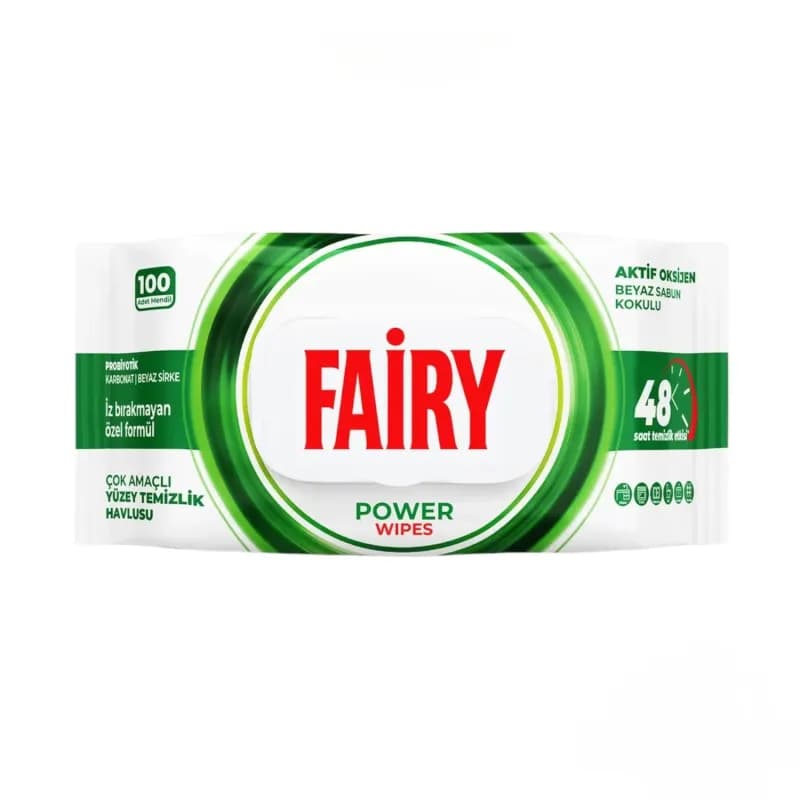 Fairy Cleaning servetele umede universale 100 bucati Sapun Alb