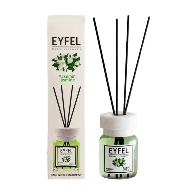 Eyfel odorizant de camera cu bete 120ml, Jasmine (Iasomie)