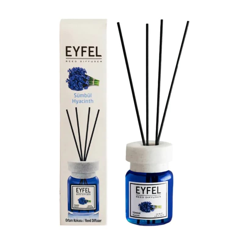 Eyfel odorizant de camera cu bete 120ml, Hyacinth (Zambila)