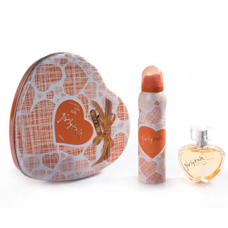 Girly Talk caseta 2 piese spray de corp 150ml + apa de toaleta 50ml Gossip