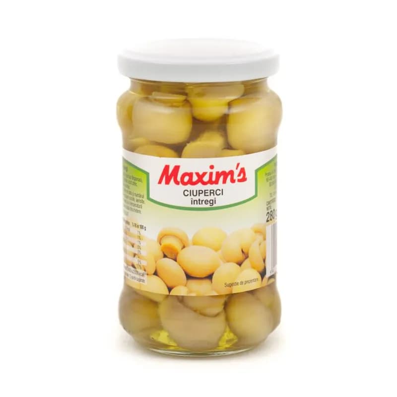 Maxim's ciuperci intregi borcan 280g