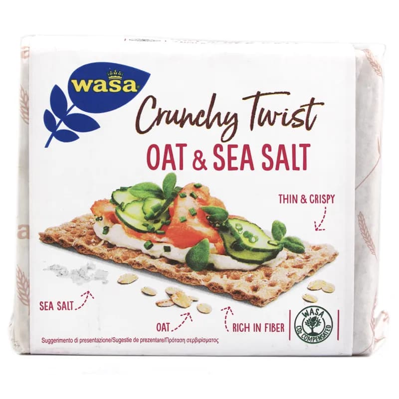 Wasa paine crocanta 265g Ovaz & Sare de Mare