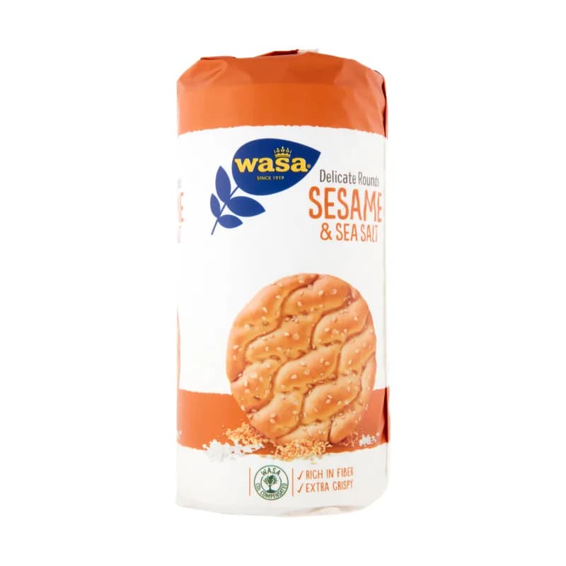 Wasa paine crocanta 290g Rotunda Sesam & Sare de Mare