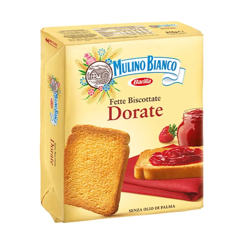 Mulino Bianco paine prajita 315g Fette Biscottate le Dorate
