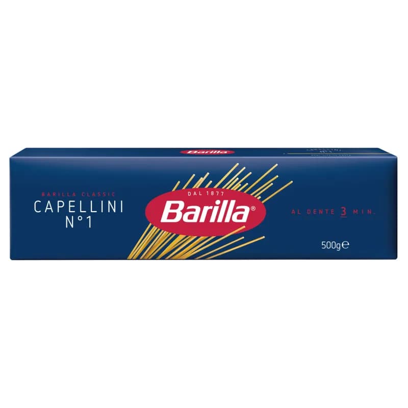 Barilla paste grau dur 500g Capellini N1