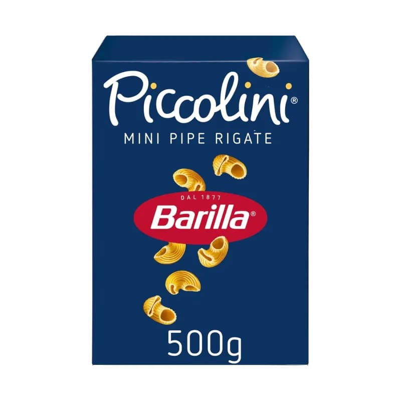 Barilla paste grau dur 500g Mini Pipe Rigate