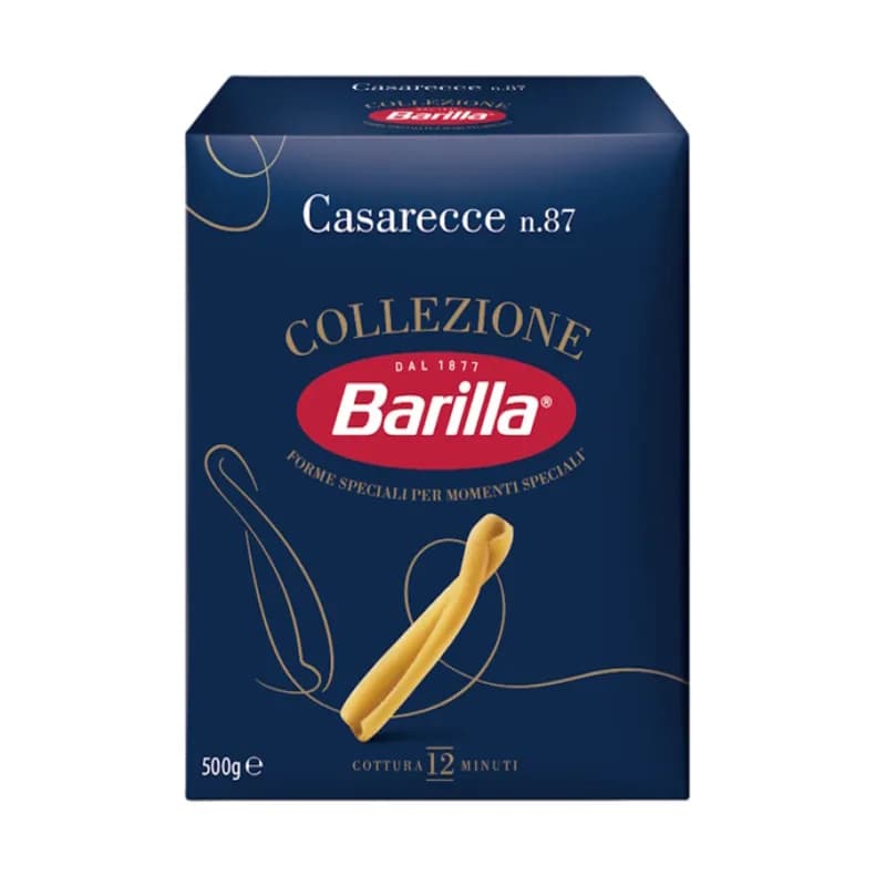 Barilla paste grau dur 500g Casarecce LC
