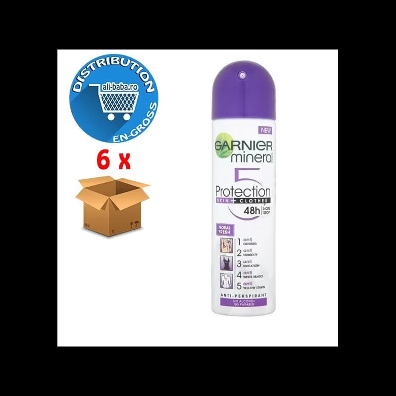 Garnier deodorant femei spray 150ml Mineral Protection 6 Fresh